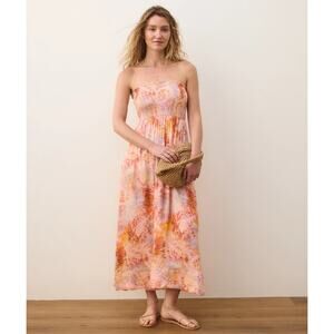 Marine Layer Sutton Strapless Maxi Dress NWT | Tencel Tie Dye | Size M ☀️